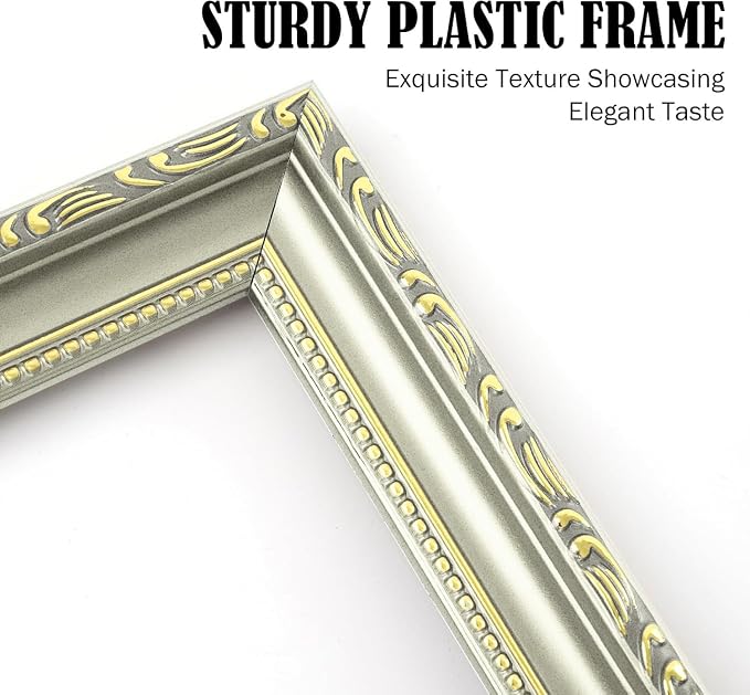 11×14 Picture Frame Gold - Image 4