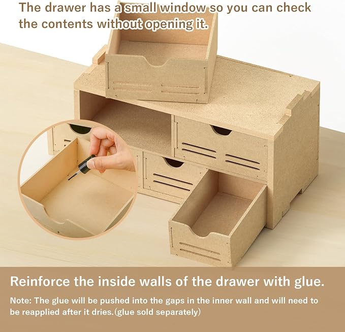 Plastic Model Kit Tool Storage Rack, Drawer Hobby Modeling Tool and Parts - Image 5