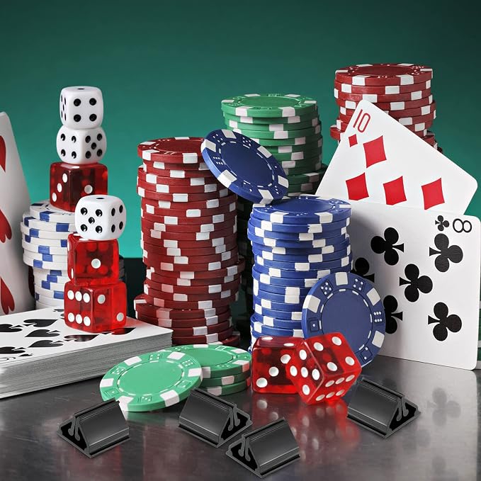 Maitys 24 Pcs Plastic Game Piece Card Stands Holder Plastic Board Pieces - Image 6