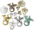 100g Craft Supplies Mixed Flying Dragon Charms Pendants Beads Charms Pendants by iloveDIYbeads