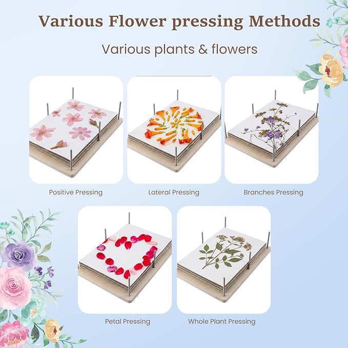 Aboofx Extra Large Flower Press Kit - Image 6