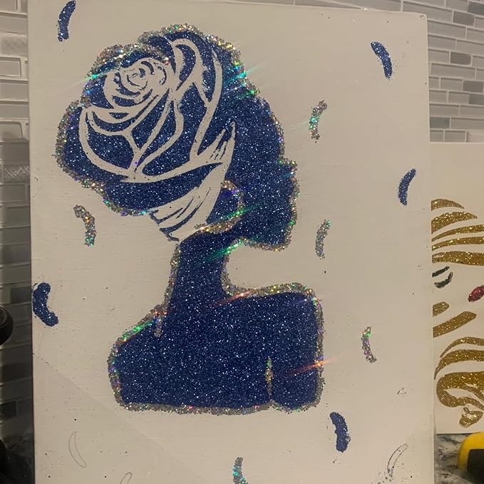 TIAMECH A4 Reusable African Girl Stencil - Image 4