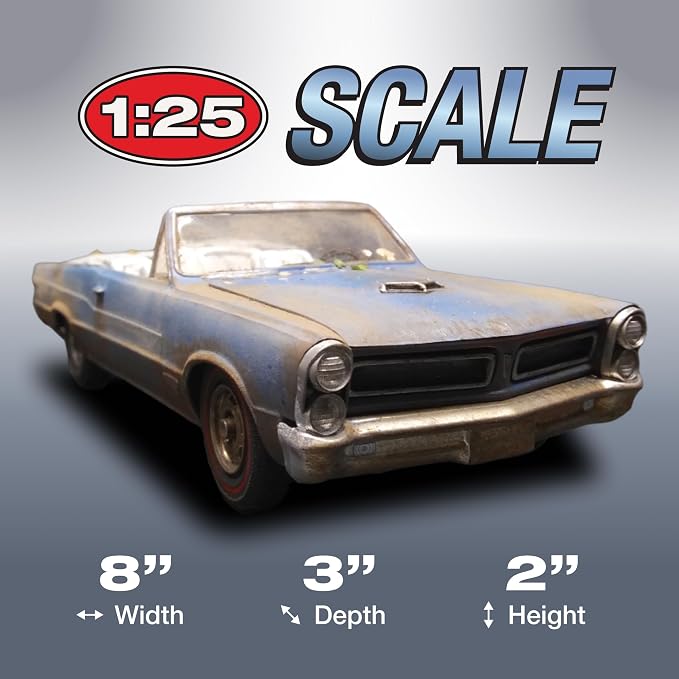 AMT 1965 Pontiac GTO 2T 1/25th Scale Model Kit - Image 4