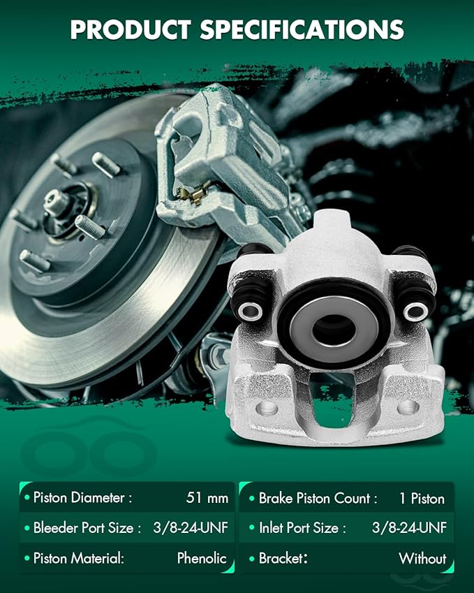 SCITOO 18-4678 18-4679 Disc Brake Calipers Assembly Fit For Ford For Expedition/For F-150 / For F-150 Heritage/For F-250,For Lincoln Blackwood/Navigator/Town Car