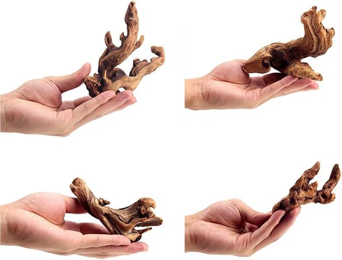 YZHZOM Small Natural Driftwood for Aquarium Styling Carefully Selected Natural by YZHZOM