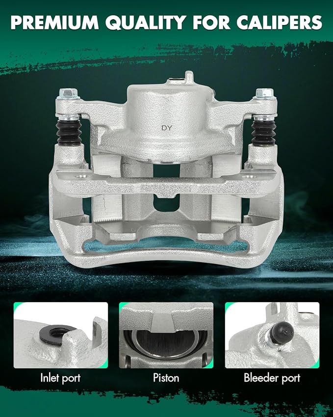SCITOO Front Right Brake Caliper With Bracket 19B1460 Compatible For Acura For CL/For Integra, For Acura For TL/For Accord/For CR-V/For Odyssey/For Prelude, For Isuzu For Oasis