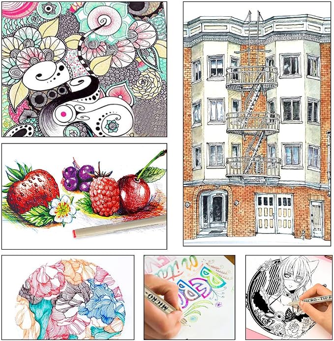 Shuttle Art 18-Pack Micro-line Pens - Image 8