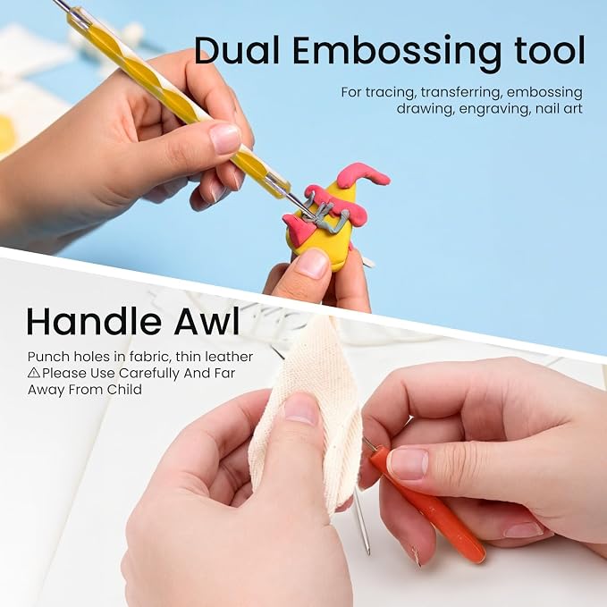 SHARKOOO 35 PCS Weeding Tools for Vinyl, Precision Craft Tools Set for Weeding - Image 5
