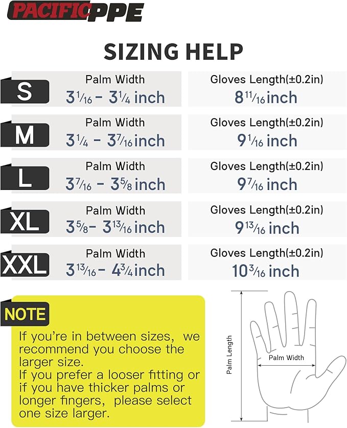 PACIFIC PPE Work Gloves for Men and Women, 18 Pairs Bulk Pack Mechanic Touchscreen Working Gloves, PU Coated, Mens Gardening Gloves, Lightweight, Grey, Large