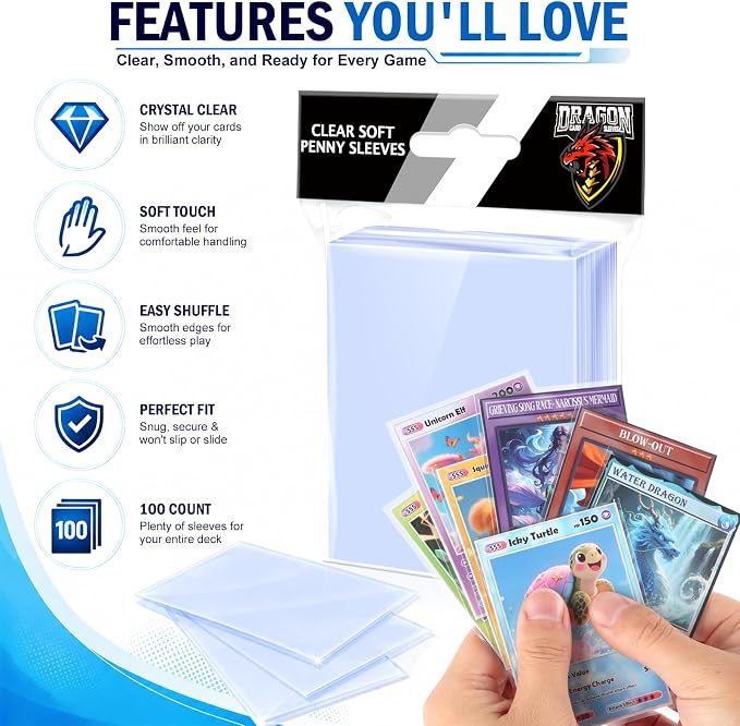 1000 Counts Card Sleeves Top Loaders - Image 4