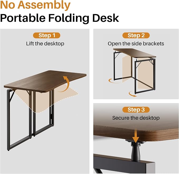 JOYMOOP 31.5" Folding Desk - Image 6