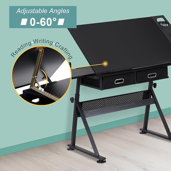 ZENY Adjustable Drafting Table - Image 4