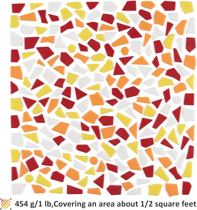 Youway Style Red Glass Mosaic Tiles - Image 6