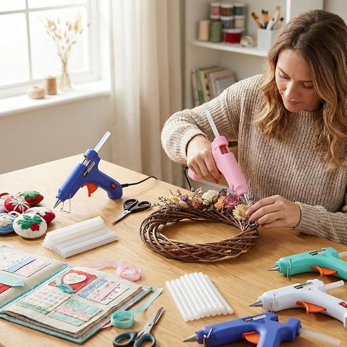 Mini Hot Glue Gun 8 Pack for Crafts - Image 7