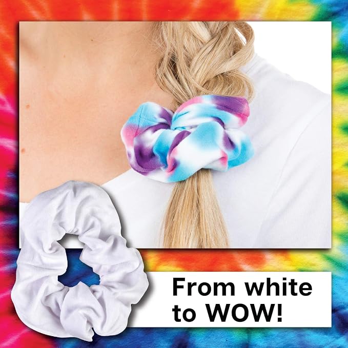 Tulip Scrunchies 4 Pack Tie Dye Accessory - Image 5
