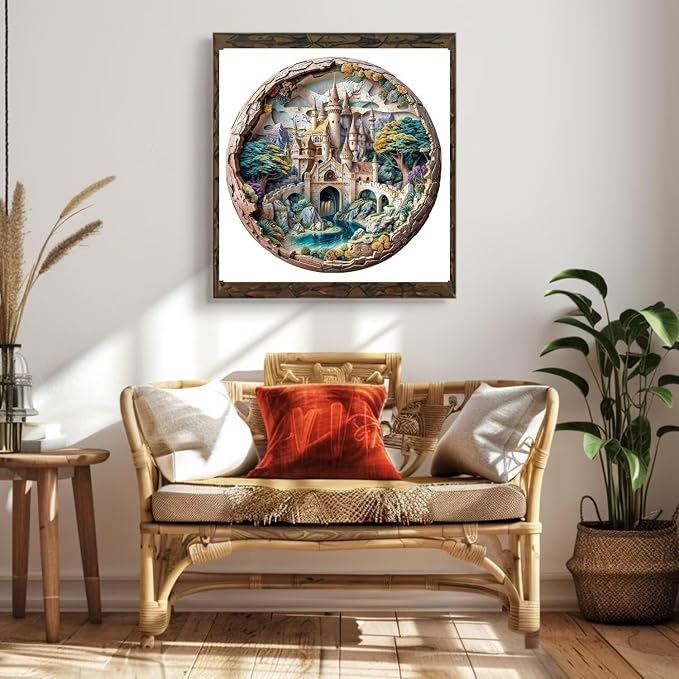 3D Castle Puzzles 200 Pieces Puzzles Gifts - Image 7