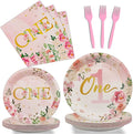 96Pcs 1st Birthday Party Supplies by partygreeting