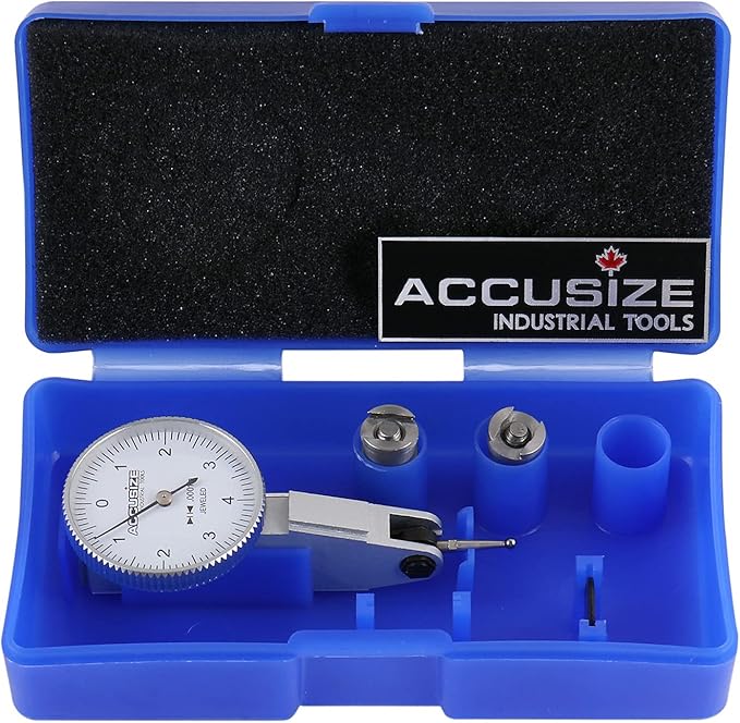 Accusize Industrial Tools 0.008'' by 0.0001'' Dial Test Indicator, P900-S109