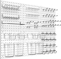 Peg Board Kit, Includes Pegboard and Accessories, by Daanxw