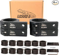 Tube Clamps - Pack of 4,Horizontal Bar Clamp 1.625 inch,1.75 inch,1.875 inch,2.0 inch,Roll Bar Clamp for LED Light Bar,Cube Lights,ATVs Whips (1.625~2.0" Clamps)