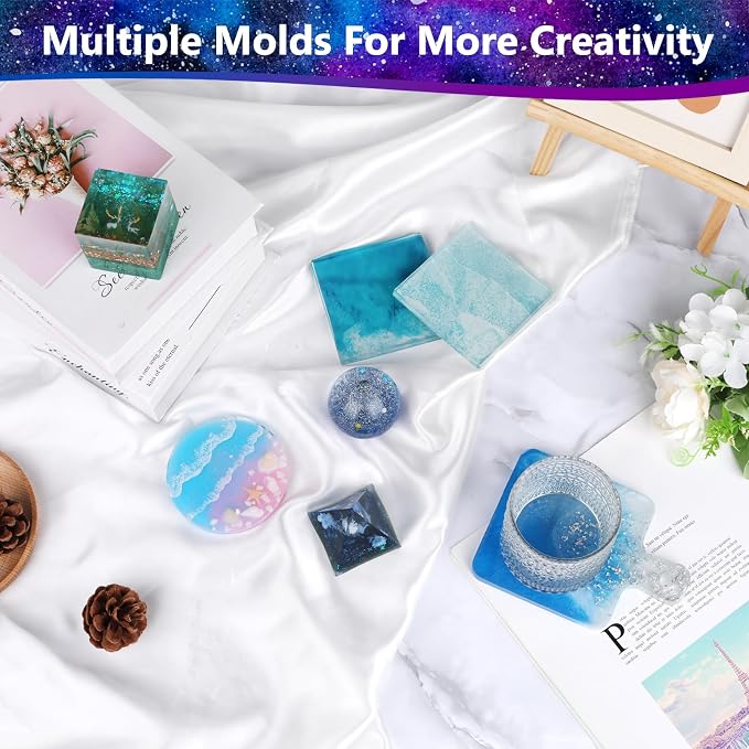 KISREL Epoxy Resin Kit for Beginners, Resin Kit - Image 3