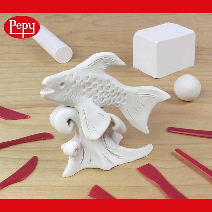 Pepy Reusable and Non-Drying Oil-Based Plasticine Modeling Clay, 2 Pounds - Image 4