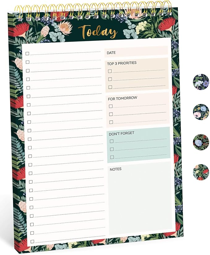 Taja To Do List Notepad by Taja
