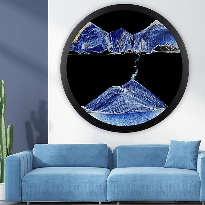 PROEATS Moving Sand Art, Wall Art Deep Sea Sandscape Room Decoration, by PROEATS