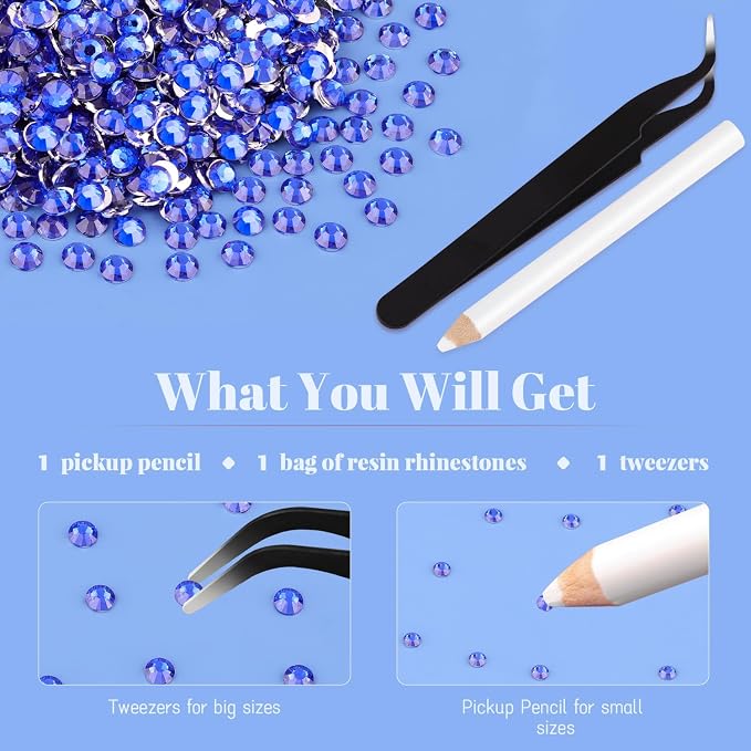 6000PCS 4mm Resin Rhinestones Bulk - Image 7