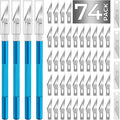 JTIEO Exacto Knife, Hobby Knife, 74 Pack by JTIEO