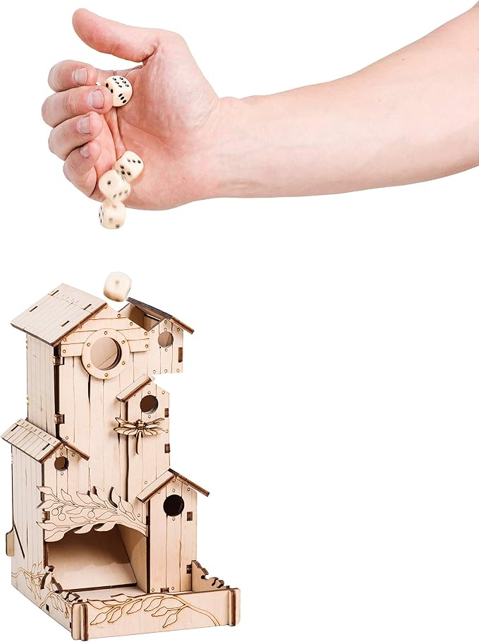 TowerRex Dice Tower, Portable Dice Holder - Image 5