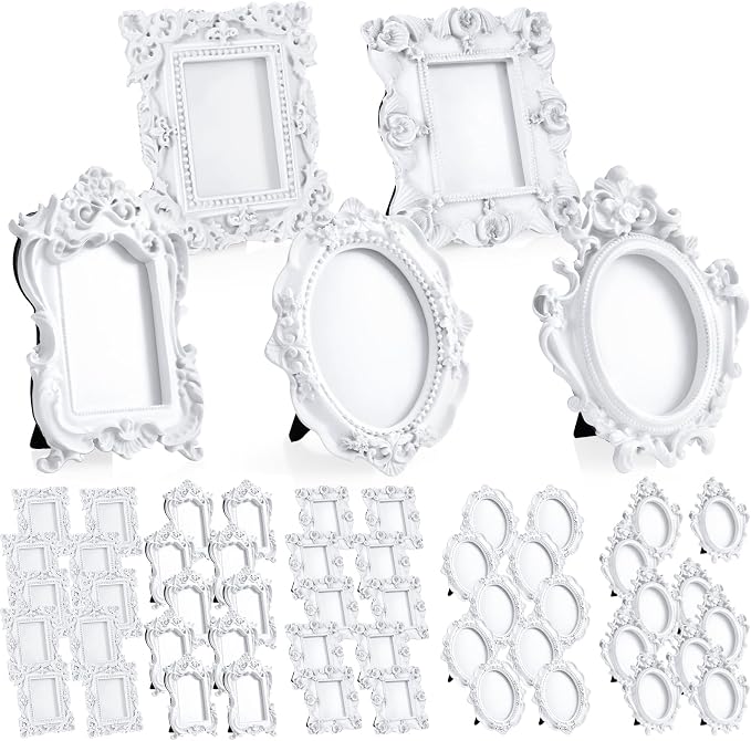 Maitys 50 Pcs Mini Picture Vintage Frames by Maitys