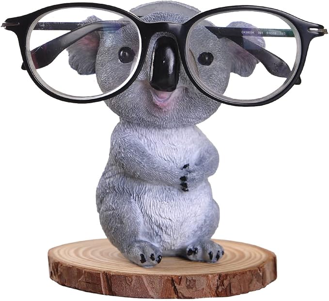IBWell Funny Decorative Eyeglass Holder Display Stands, Koala design Cute Home by IBWell