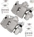 cciyu 18B4644 18B4645 Rear Left & Right Brake Calipers With Bracket For Buick,For Chevy,For Oldsmobile,For Pontiac
