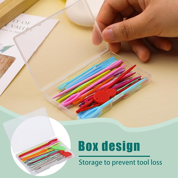Bupete 40 Pcs Yarn Needles Set, Darning Needles - Image 6