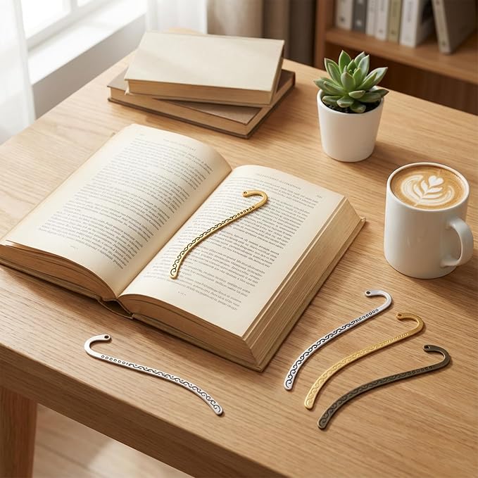 40 Pcs Metal Bookmark DIY Bookmarks - Image 5