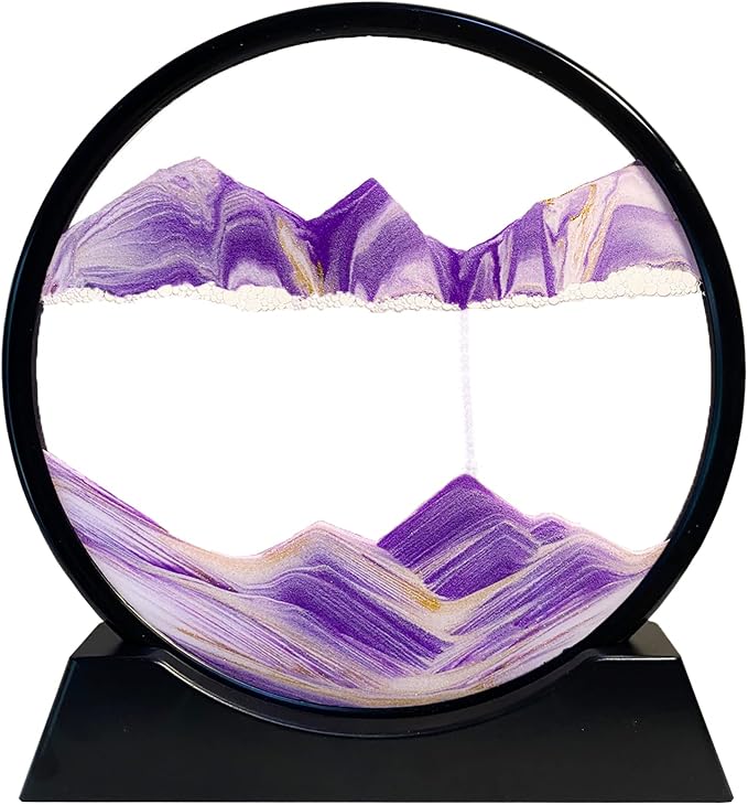 HYUGF Moving Sand Art Picture Decor, 3D Deep Sea Sandscape Liquid Motion by HYUGF