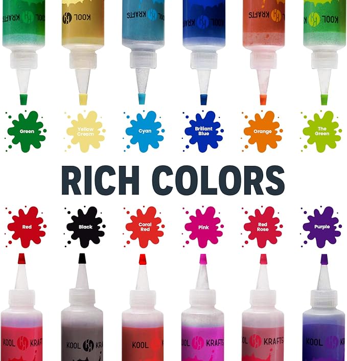 KOOL KRAFTS Tie Dye Kit, All-Inclusive - Image 4