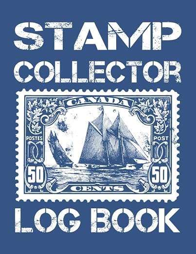 Stamp Collector Log Book: A Philately Inventory Stamp Collecting Album by Unknown