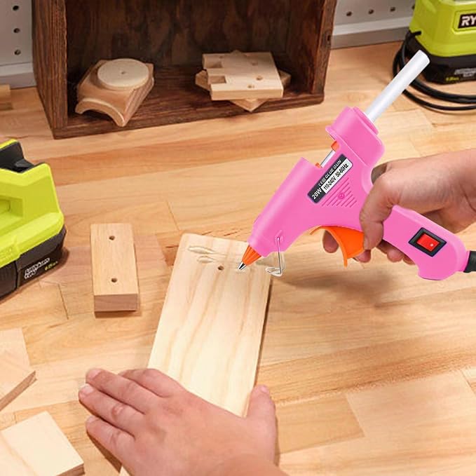 Mini Hot Glue Gun 10pcs Glue Stick Hot Glue Gun Set - Image 6