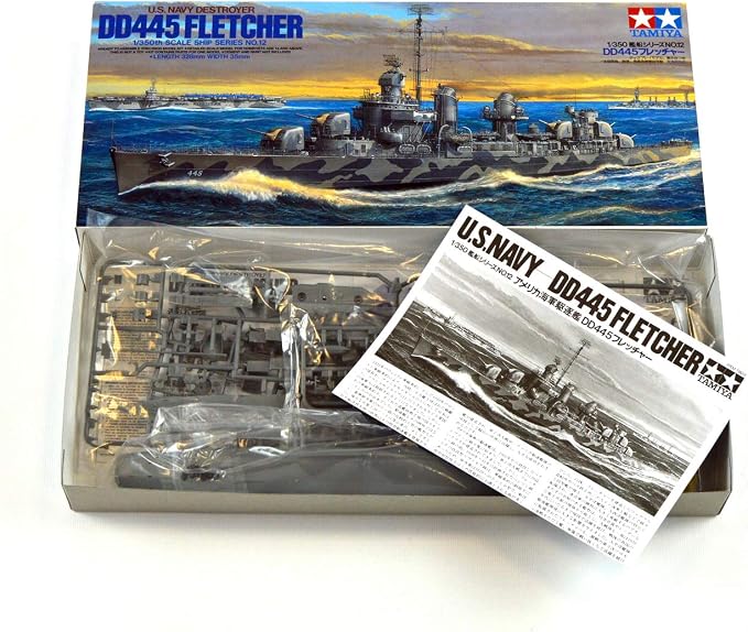 Tamiya Models Fletcher Class Destroyer - Image 2