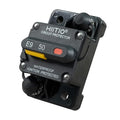 50 Amp Marine Circuit Breaker, IP67 Waterproof Manual Reset Switch, 12V-48V DC Circuit Breaker, 3/8" Studs, for Boat Trolling Motor/Marine ATV/Battery/Solar System, Suface Mount (50A)