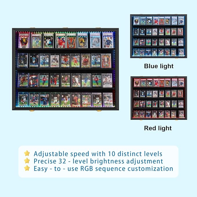 VERANI LED Baseball Card Display Case - Image 4