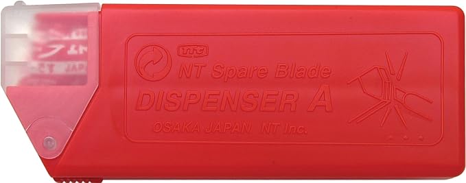NT Cutter 9mm Snap-Off Precision Blades, 30 Degree Blade, 10-Blade/Pack - Image 2