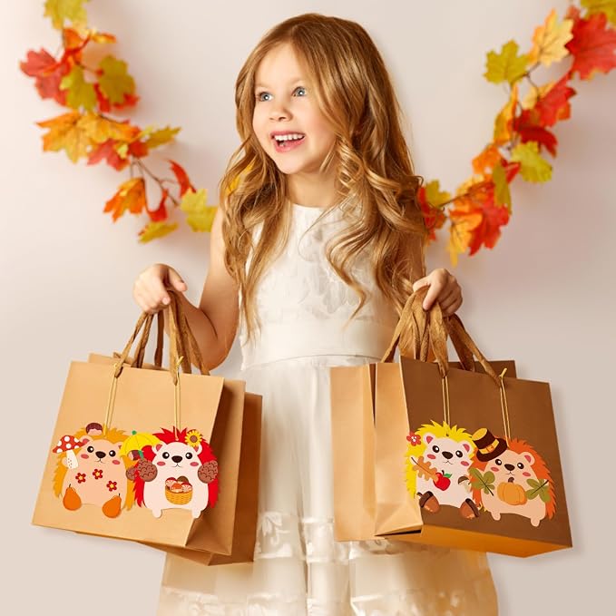 3sscha 40 Packs Fall Hedgehog Craft Kit - Image 5