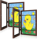 Kids Art Frames, 9x12 Front Opening Kids Artwork Frames Changeable, Holds 50 Pcs by GULETHUN