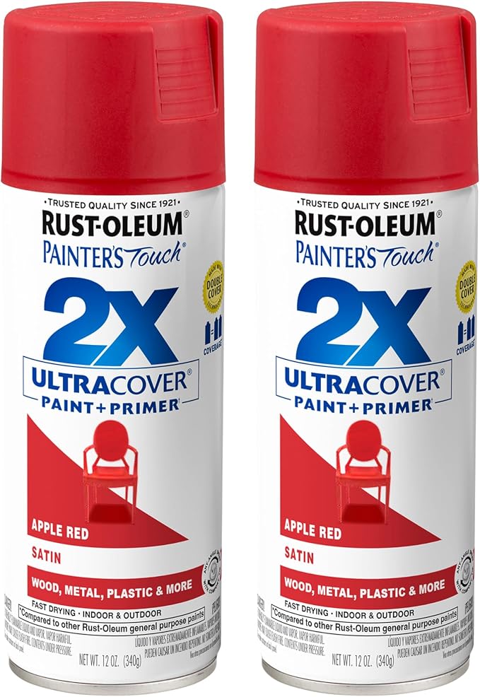 Rust-Oleum 334094-2PK Painter's Touch 2X Ultra Cover Spray Paint, 12 oz by Rust-Oleum