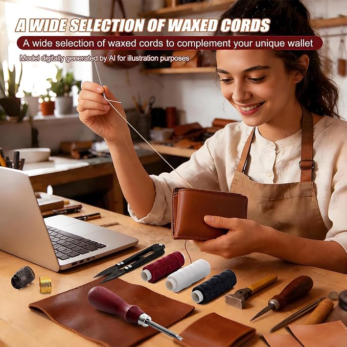 Leather Working Tools-Leather Crafting Kit - Image 3