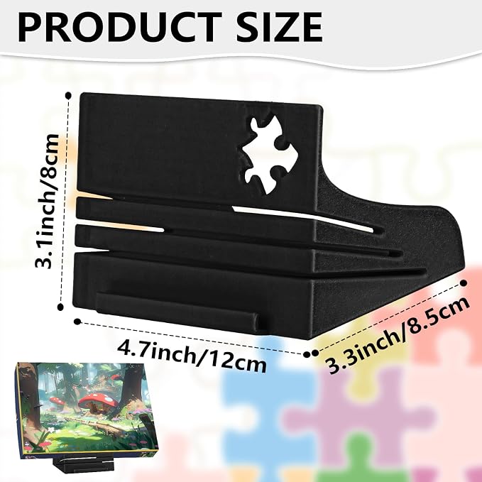 Jigsaw Puzzle Box Stand – Adjustable 3 Angle Puzzle Lid Holder, Puzzle Poster - Image 4