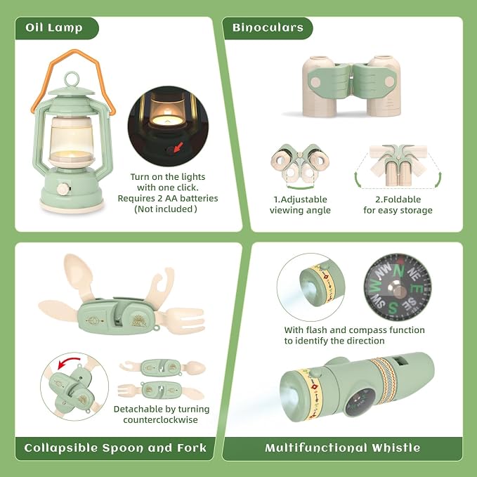 Kids Camping Toys Set - Image 2
